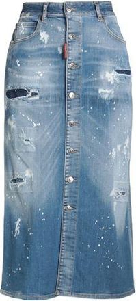 Dsquared2 BOTTOMWEAR - Denim skirts on YOOX.COM