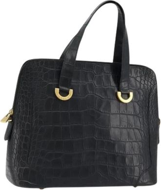 Celine Pre-owned Handbags, female, Black, Size: ONE SIZE Pre-owned Vintage Hand Bag