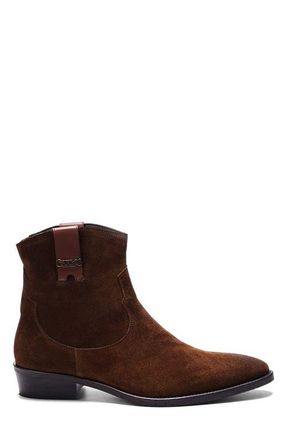 Carlos By Carlos Santana Zappa Cowboy Boot in Tobacco Brown Suede at Nordstrom, Size 11.5