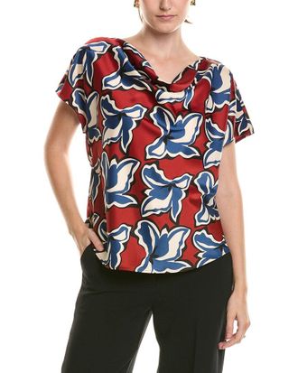 Anne Klein Printed Blouse