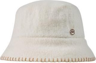 Bruno Magli Wool Felt Bucket Hat in Ivory at Nordstrom Rack