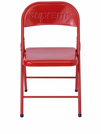 SUPREME metal folding chair - unisex - Metal - OS - Red