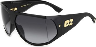 Dsquared2 Zonnebril - Heren - Zonnebrillen - Zwart - ONE Size - Accessoires
