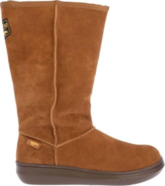 Rocket Dog Dames/Dames Sugar Daddy Suede Winterlaarzen (Kastanje)