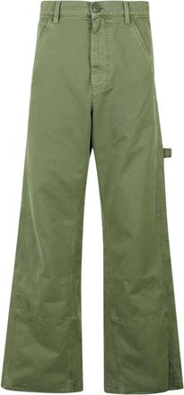 Marni Broeken - Dames - Wijde Broeken - Groen - XS - Broeken