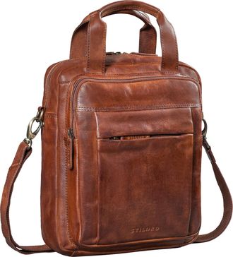 STILORD Eldon Leather Messenger Bag for Men - Vintage Crossbody Satchel for Work - Mens Shoulder Bag Genuine Leather - Medium Man Accessory for Travel & Daily