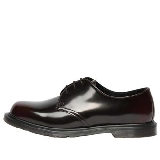 Dr. Martens Mayfare Arcadia Rub Off Leather Shoes Cherry Red 42864600