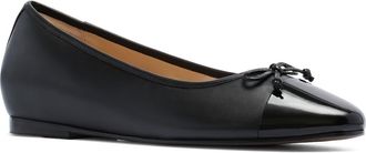 FRANKiE4 Trinity Flat in Black/black Patent at Nordstrom, Size 8.5