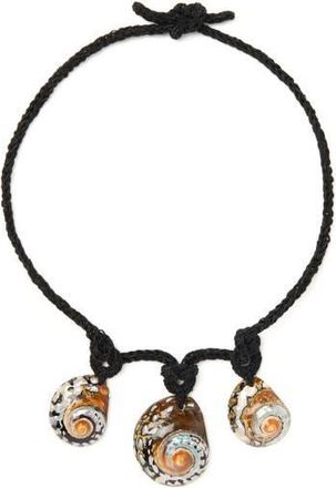 Alanui The Sound Of The Sea Necklace Black Natu