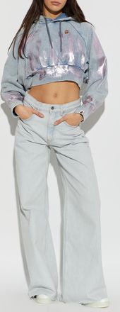 A Bathing Ape Hoodie, Womens, Blue