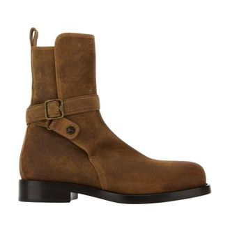 Burberry Ankle Boots, male, Brown, Size: 10 US Ledger Boot
