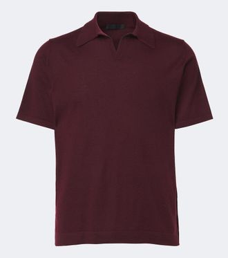 Saman Amel Polo David in cashmere e seta