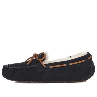 UGG (WMNS) UGG Dakota Cozy Stay Warm Athleisure Casual Sports Shoe Black Fleece Lined 1107949-BLK