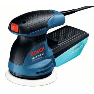Bosch Gex 125-1 Ae Professional Lijadora Exc&eacute;ntrica Negra Azul Roja