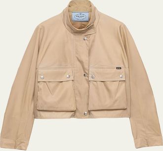 Prada Washed Re-Nylon Jacket