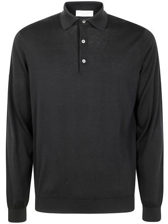 FILIPPO DE LAURENTIIS Long Sleeves Polo Shirt