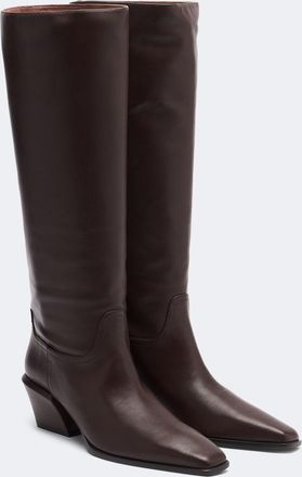 PARIS TEXAS Botas altas Bettina de piel