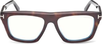 Tom Ford Eyewear Occhiali rettangolari - Marrone