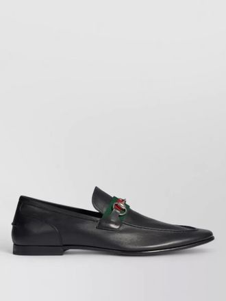 Gucci leather loafers
