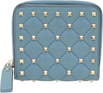 Valentino Pre-owned Wallets, female, Blue, Size: ONE SIZE Pre-owned Vintage Wallet