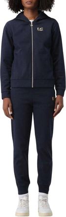 Emporio Armani Volledig Trainingspak - Dames - Trainingspakken - Blauw - S - Polyester - Fitness