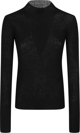 Pinko Pinko, Truien & Vesten, Dames, Zwart, M, Muggito Ronde Hals Trui