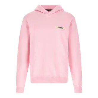 Jacquemus Le Hoodie Gros-Grain - male - Jacquemus - Hoodies - Pink - L - Sweatshirts & Hoodies