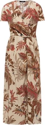 Max Mara Midi Jurk - Dames - Casual kleedjes - Veelkleurig - S - Kleedjes