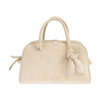 Jacquemus Handbags, female, Beige, Size: ONE SIZE The Small Turismo Bag