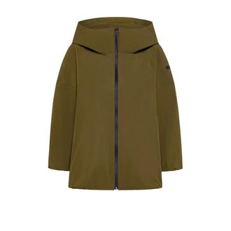 Roberto Ricci Design Down Jackets, female, Green, Size: 2XS Montecristo Parka