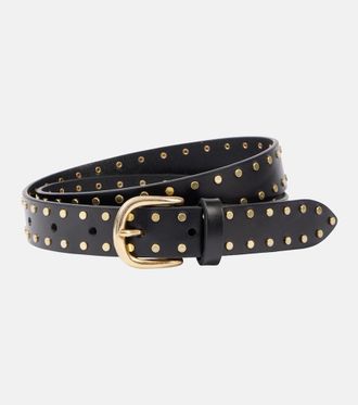 Isabel Marant Zap studded leather belt