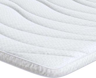 vidaXL Mattress Pads White 90 x 190 cm Non-glue polyester Vidaxl