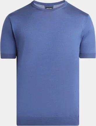 Giorgio Armani Men & apos;s Silk & Cotton T-Shirt