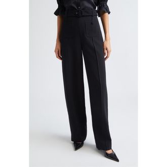 Cinq &agrave; Sept Renea Pants in Black at Nordstrom, Size 14