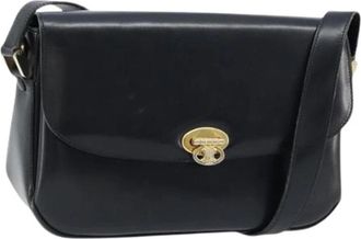 Celine Pre-owned Vintage Schoudertas - Dames - Vintage Schoudertas - Zwart - ONE Size - Leer - Vintage