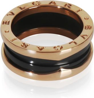 Bulgari Pre-Owned BVLGARI Rose Gold B.zero1 Ring