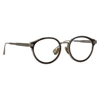 Linda Farrow Glasses, unisex, Black, Size: 49 MM LFL