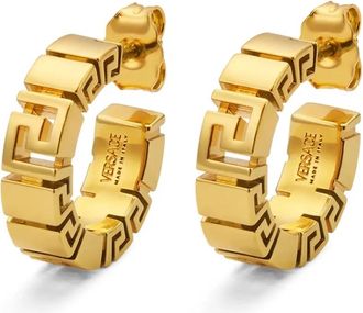 Versace Greca Oorbel - Dames - Oorbellen - Geel - ONE Size - Accessoires