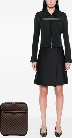 Louis Vuitton Pre-owned Womens Damier Ebene Pegase 45 - Dark Brown Textile - One Size