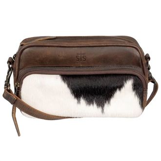 StS Ranchwear Womens Jess Cowhide Leather Crossbody Bag In Brown