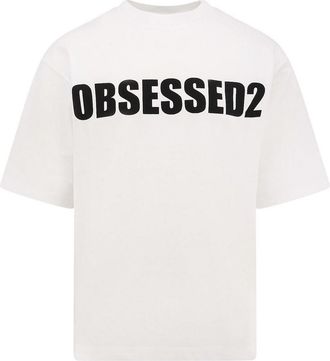 Dsquared2 T-Shirt Loose Fit In Cotone