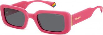 Polaroid Womens PLD-6208-S-X-MU1 PLD 6208 S X 52 MU1 Sunglasses - Pink - One Size