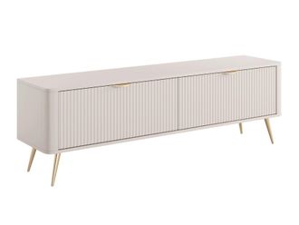 Mirjan24 Mobilier1 - Mueble Tv Versoe 104, Beige, N&uacute;mero De Puertas: 0, N&uacute;mero De Cajones: 0, 164x52x38cm