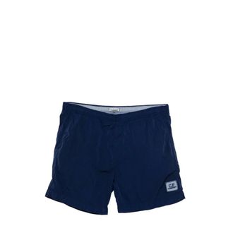 C.P. Company Beachwear, male, Blue, Size: XS Eco-Chrome R Swim Shorts