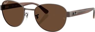 Ray-Ban unisex, Accessoires, Bruin, Maat: 54 MM