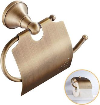 OEM 1 Soporte De Papel Higi&eacute;nico De Pared Color Bronce (14144cm) - Crezuo