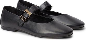 Tommy Hilfiger Platte leren ballerinas