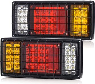 OEM Adecuado Para Dos Paquetes De 40 Luces Traseras, Luces De Freno, Intermitentes Y Luces De Marcha Atr&aacute;s Para Remolques. Resistente Al Agua Y Apto Para 