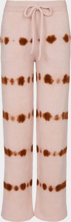 The Elder Statesman Rave-Dye Cashmere Sweatpants Size: L