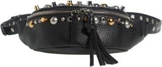 Valentino Garavani Nellcôte Grainy Leather Belt Bag in Black at Nordstrom